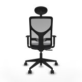 Kontorstol med hovedg�rde Motilla Piqueras y Crespo 1D066N1 M�rkegr� #5