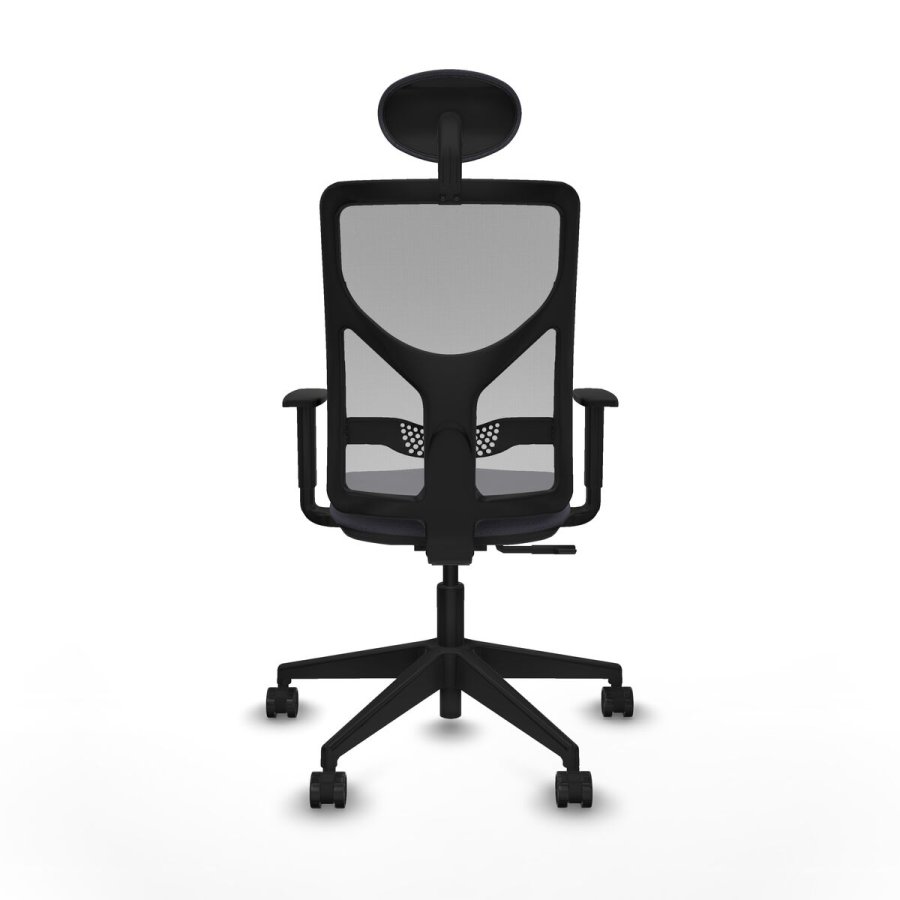 Kontorstol med hovedg�rde Motilla Piqueras y Crespo 1D066N1 M�rkegr� #5