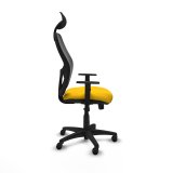 Kontorstol med hovedg�rde Piqueras y Crespo 1D10RF1 Gul #7