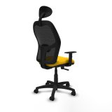 Kontorstol med hovedg�rde Piqueras y Crespo 1D10RN1 Gul #6