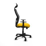 Kontorstol med hovedg�rde Piqueras y Crespo 1D10RN1 Gul #7