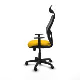 Kontorstol Piqueras y Crespo 1D10RN1 Gul #3