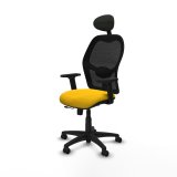 Kontorstol Piqueras y Crespo 2D10RF1 Gul #2