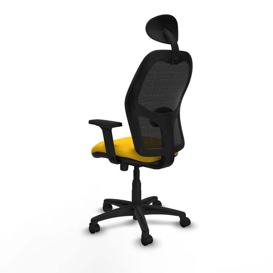 Kontorstol Piqueras y Crespo 2D10RN1 Gul #2