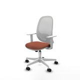 Kontorstol Cilanco Piqueras y Crespo B4B026N Hvid Brun #2