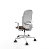 Kontorstol Cilanco Piqueras y Crespo B4B026N Hvid M�rkebrun #4