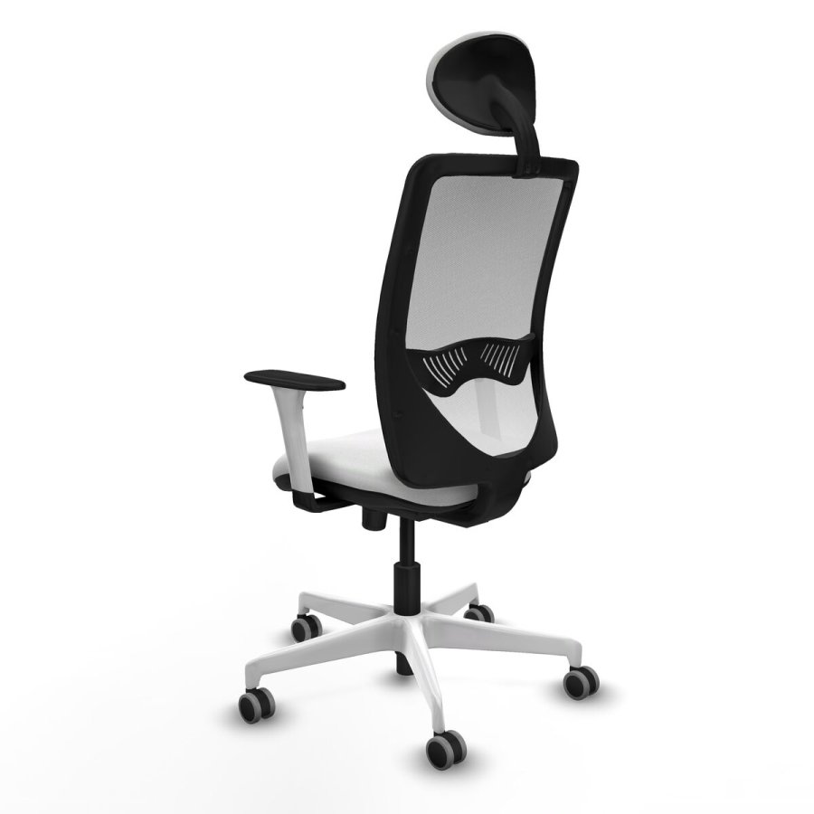 Kontorstol med hovedg�rde Zulema Piqueras y Crespo 1B026G1 Hvid #4