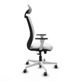 Kontorstol med hovedg�rde Zulema Piqueras y Crespo 1B026G1 Hvid #7