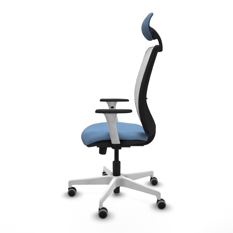 Kontorstol med hovedg�rde Zulema Piqueras y Crespo 1B026G1 Himmelbl� #3
