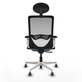 Kontorstol med hovedg�rde Zulema Piqueras y Crespo 1B026G1 Himmelbl� #5