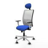 Kontorstol med hovedg�rde Zulema Piqueras y Crespo 1B026G1 Bl� #2