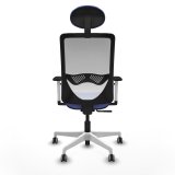 Kontorstol med hovedg�rde Zulema Piqueras y Crespo 1B026G1 Lysebl� #5