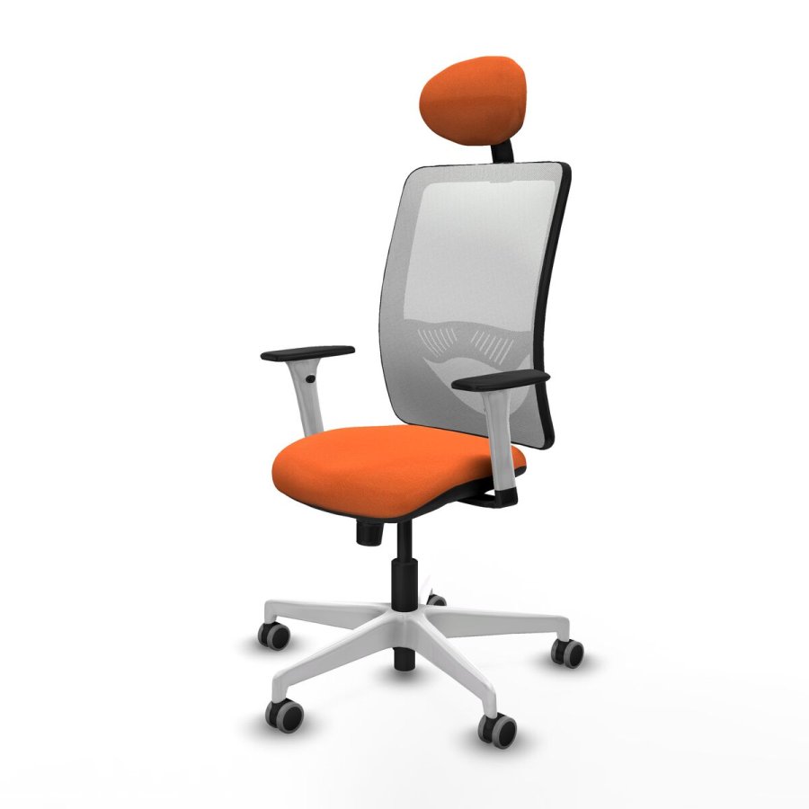 Kontorstol med hovedg�rde Zulema Piqueras y Crespo 1B026G1 Orange #6