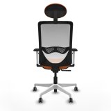 Kontorstol med hovedg�rde Zulema Piqueras y Crespo 1B026G1 Orange #3