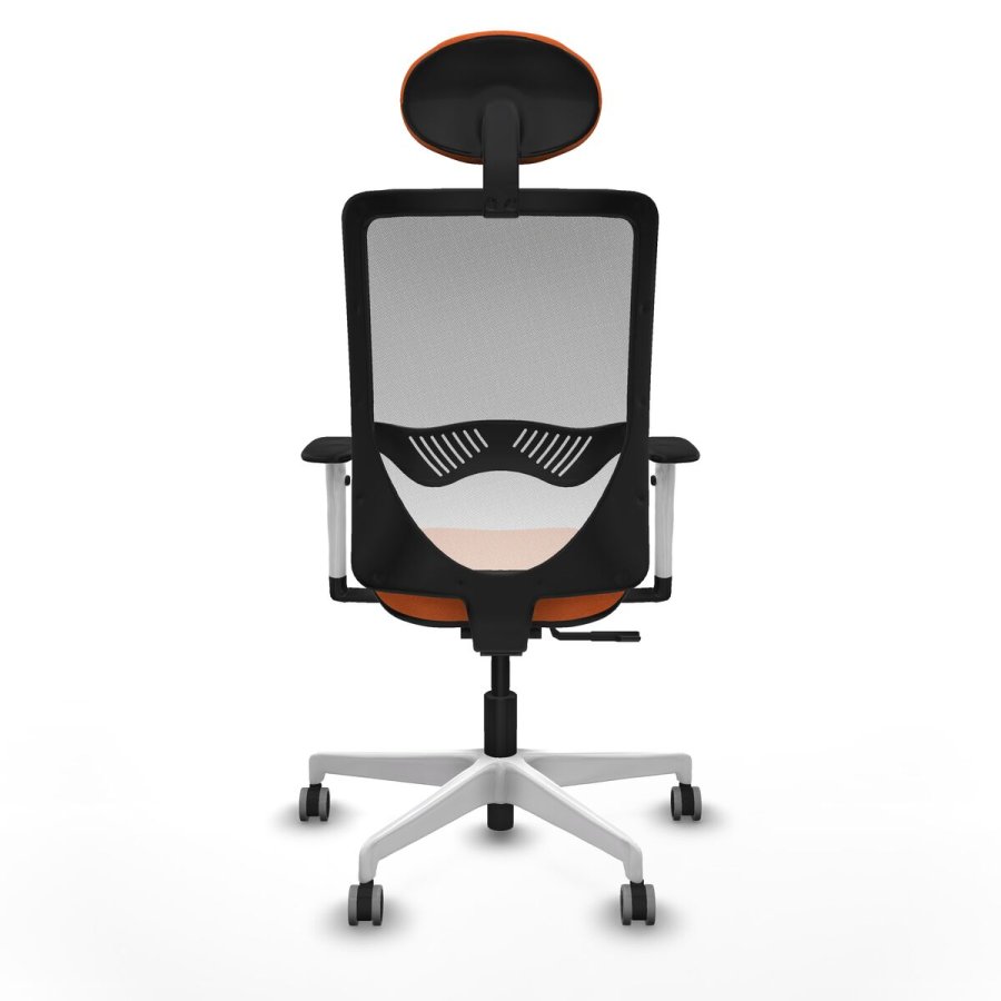 Kontorstol med hovedg�rde Zulema Piqueras y Crespo 1B026G1 Orange #3