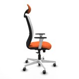 Kontorstol med hovedg�rde Zulema Piqueras y Crespo 1B026G1 Orange #5