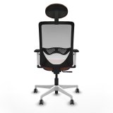 Kontorstol med hovedg�rde Zulema Piqueras y Crespo 1B026G1 Hvid Brun #5