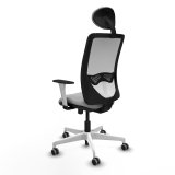 Kontorstol med hovedg�rde Zulema Piqueras y Crespo 1B026G1 Lysegr� #4