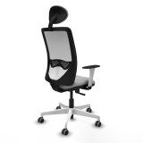 Kontorstol med hovedg�rde Zulema Piqueras y Crespo 1B026G1 Lysegr� #6