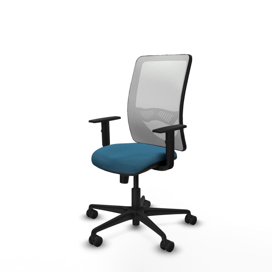 Kontorstol Zulema Piqueras y Crespo 1D036N0 Hvid Petroleum gr�n #2