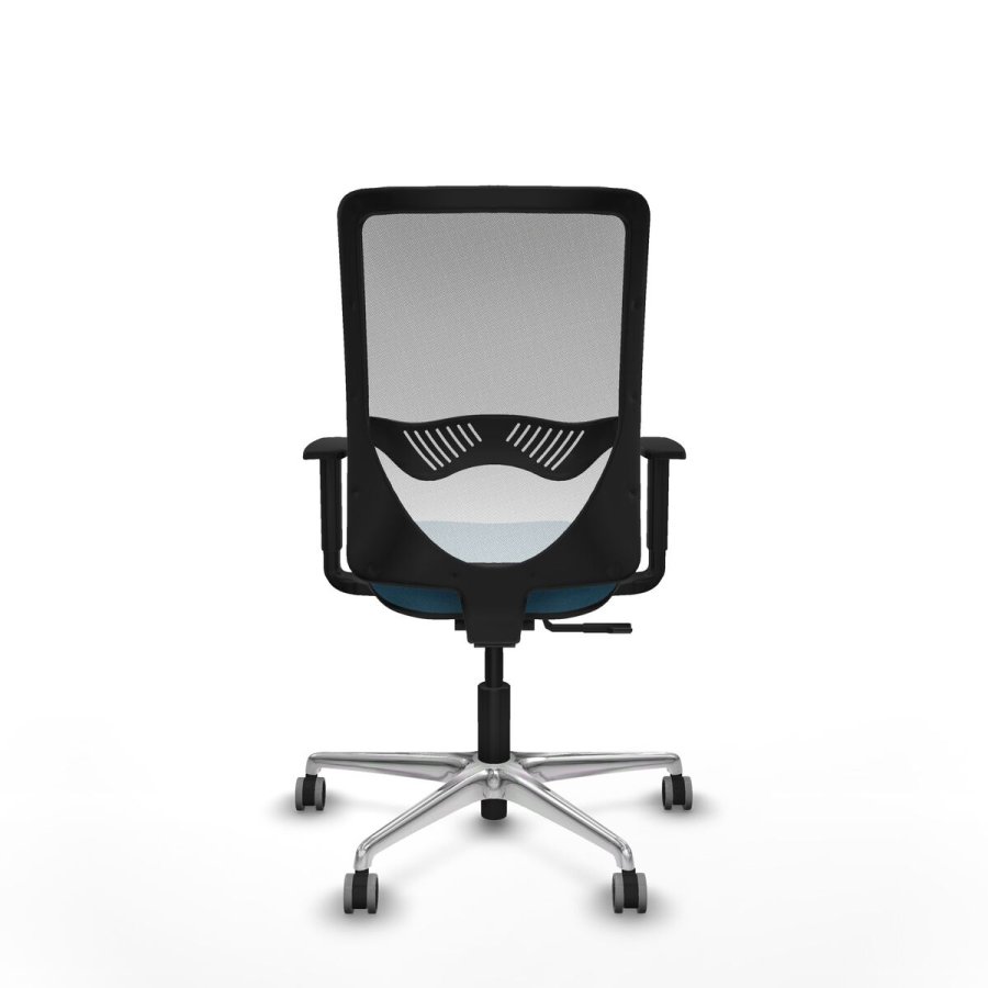 Kontorstol Zulema Piqueras y Crespo 1D086G0 Hvid Petroleum gr�n #5