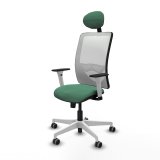 Kontorstol med hovedg�rde Zulema Piqueras y Crespo 1B026G1 Smaragdgr�n #2
