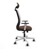 Kontorstol med hovedg�rde Zulema Piqueras y Crespo 1B026G1 Hvid M�rkebrun #7