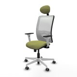 Kontorstol med hovedg�rde Zulema Piqueras y Crespo 1B026G1 Gr�n #2