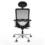 Kontorstol med hovedg�rde Zulema Piqueras y Crespo 1B026G1 M�rkegr� #5