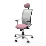 Kontorstol med hovedg�rde Zulema Piqueras y Crespo 1B026G1 Pink #2