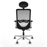 Kontorstol med hovedg�rde Zulema Piqueras y Crespo 1B026G1 Sort #5