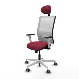 Kontorstol med hovedg�rde Zulema Piqueras y Crespo 1B026G1 R�dbrun #2