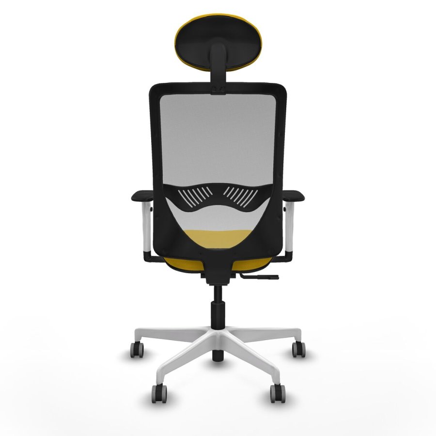 Kontorstol med hovedg�rde Zulema Piqueras y Crespo 1B026G1 Gul #5