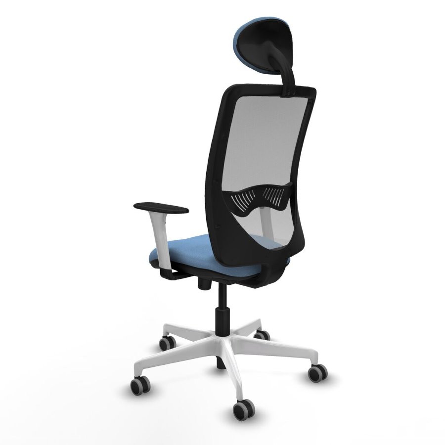 Kontorstol med hovedg�rde Zulema Piqueras y Crespo 1B026G1 Himmelbl� #4