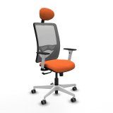 Kontorstol med hovedg�rde Zulema Piqueras y Crespo 1B026G1 Orange #1