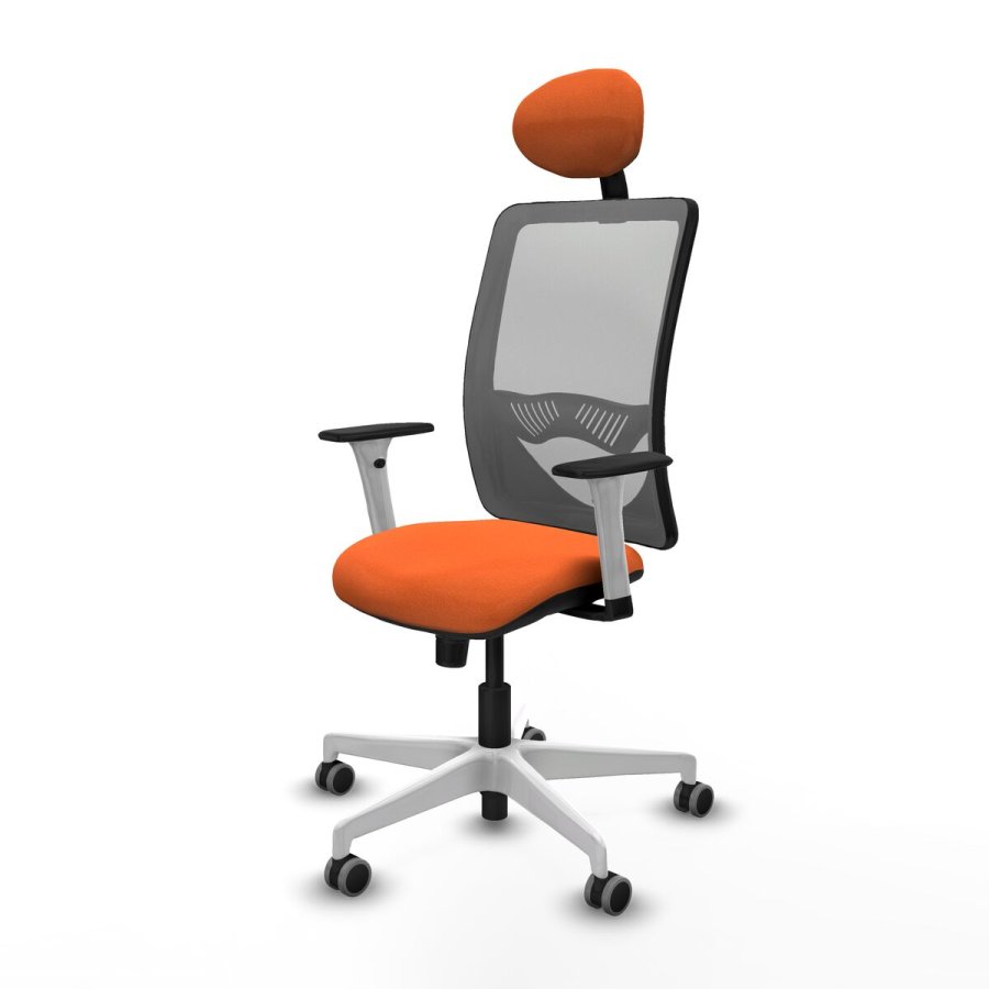 Kontorstol med hovedg�rde Zulema Piqueras y Crespo 1B026G1 Orange #2