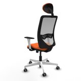 Kontorstol med hovedg�rde Zulema Piqueras y Crespo 1B026G1 Orange #4