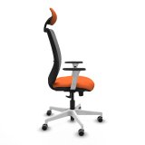 Kontorstol med hovedg�rde Zulema Piqueras y Crespo 1B026G1 Orange #7