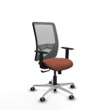 Kontorstol Zulema Piqueras y Crespo 1D086G0 Brun Gr� #1