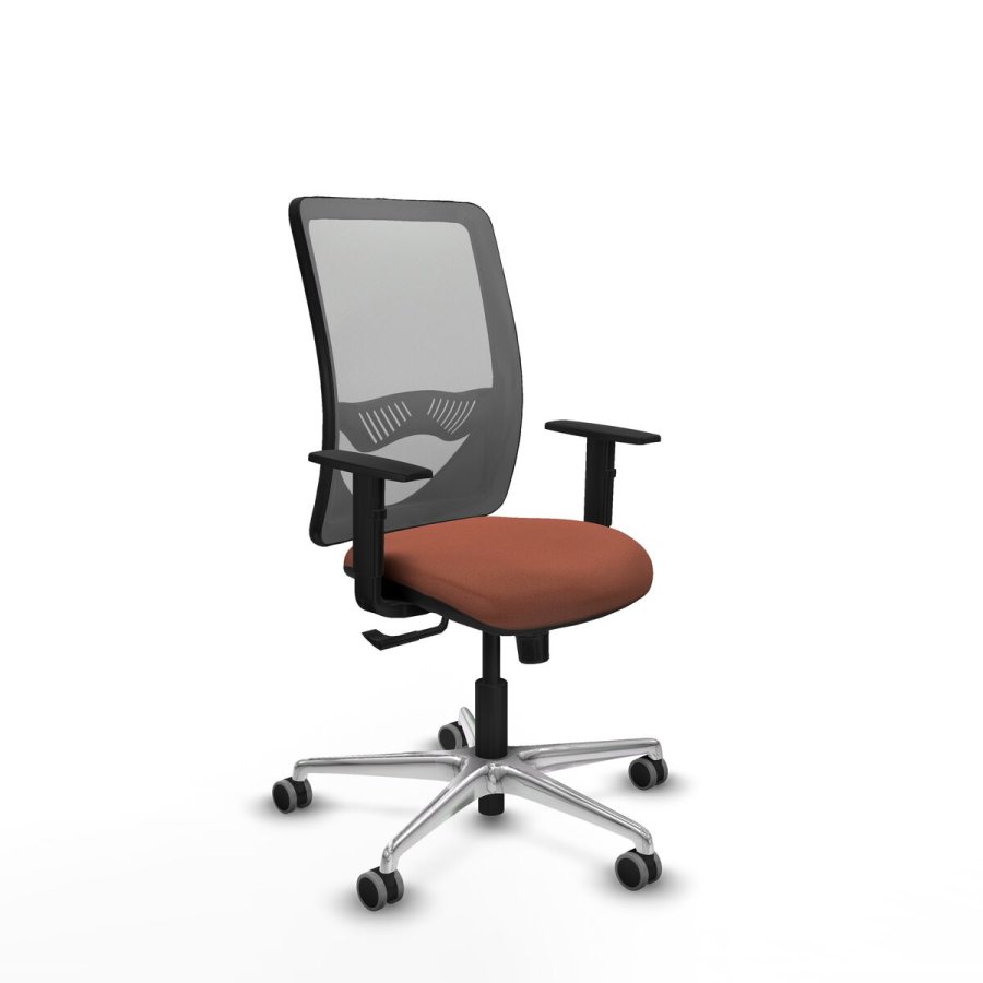 Kontorstol Zulema Piqueras y Crespo 1D086G0 Brun Gr� #1