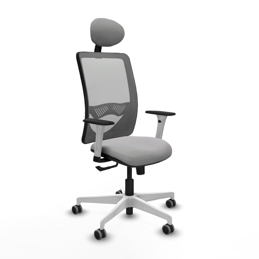 Kontorstol med hovedg�rde Zulema Piqueras y Crespo 1B026G1 Lysegr� #1