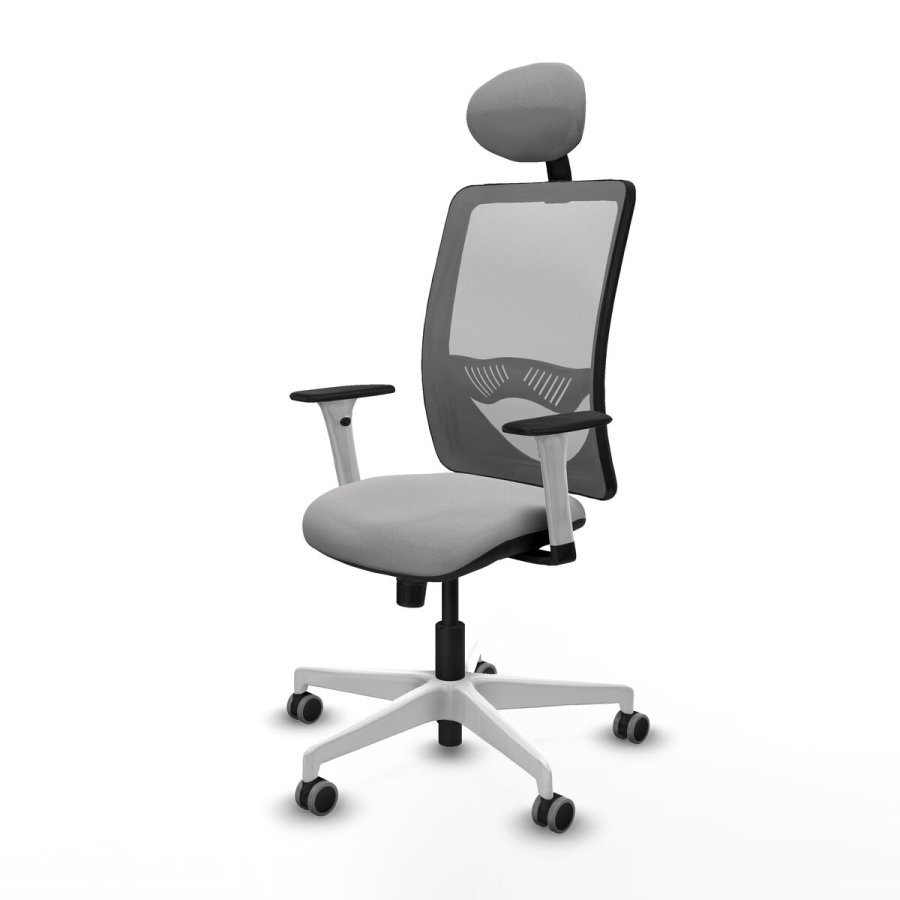 Kontorstol med hovedg�rde Zulema Piqueras y Crespo 1B026G1 Lysegr� #2