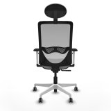 Kontorstol med hovedg�rde Zulema Piqueras y Crespo 1B026G1 Lysegr� #5