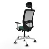 Kontorstol med hovedg�rde Zulema Piqueras y Crespo 1B026G1 Gr�n #4