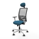 Kontorstol med hovedg�rde Zulema Piqueras y Crespo 1B026G1 Gr� Petroleum gr�n #2