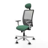 Kontorstol med hovedg�rde Zulema Piqueras y Crespo 1B026G1 Smaragdgr�n #2