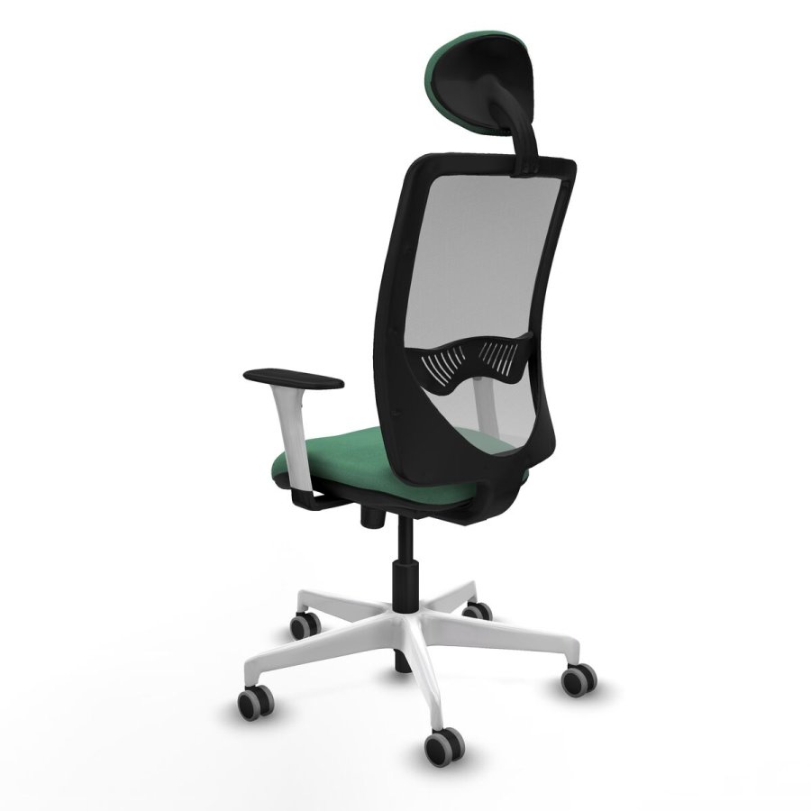 Kontorstol med hovedg�rde Zulema Piqueras y Crespo 1B026G1 Smaragdgr�n #4