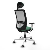 Kontorstol med hovedg�rde Zulema Piqueras y Crespo 1B026G1 Smaragdgr�n #6