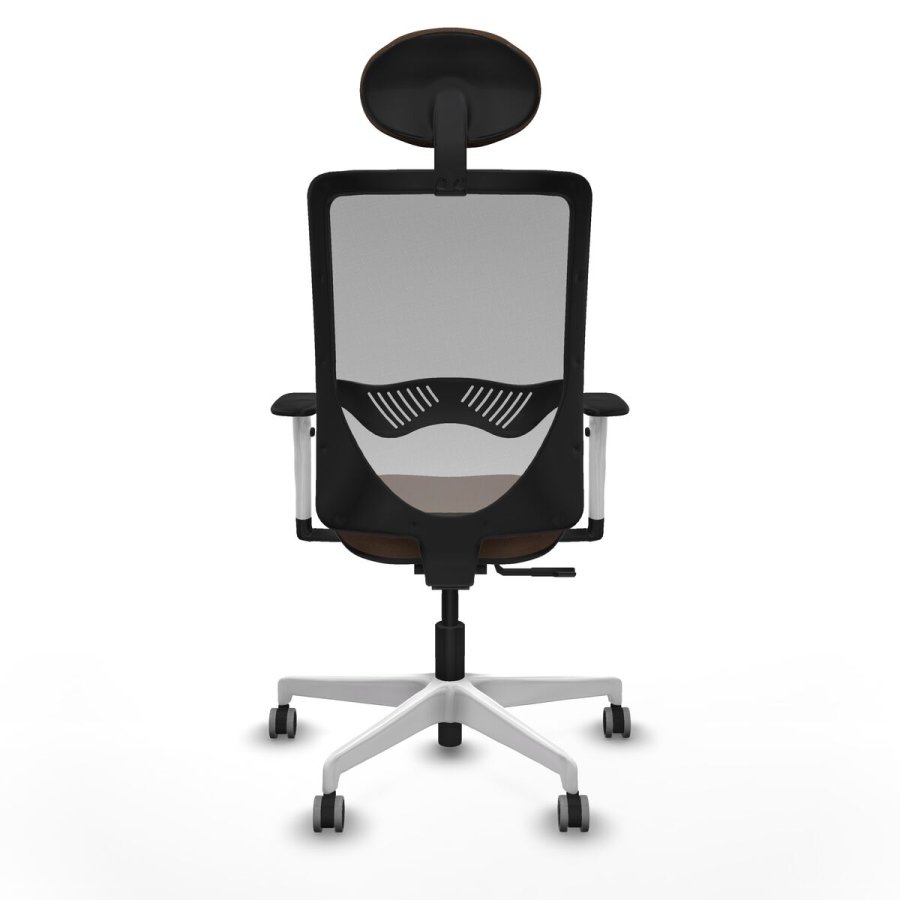 Kontorstol med hovedg�rde Zulema Piqueras y Crespo 1B026G1 Gr� M�rkebrun #5