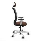 Kontorstol med hovedg�rde Zulema Piqueras y Crespo 1B026G1 Gr� M�rkebrun #7